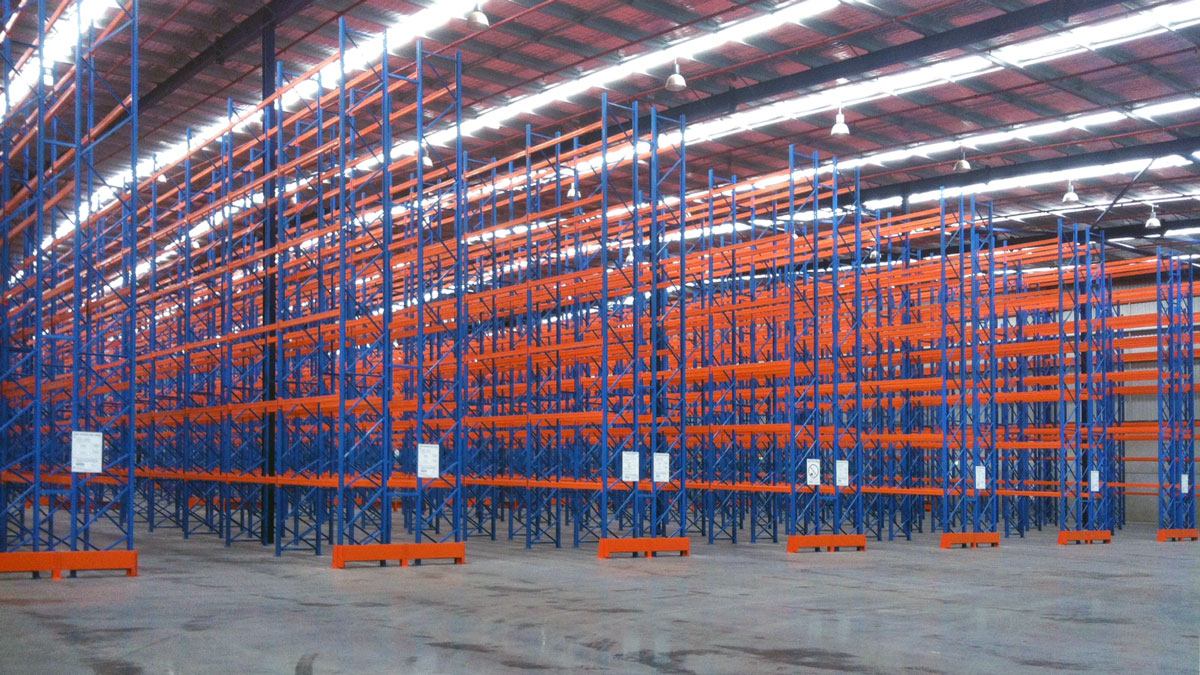 stow Australia's storage solution at Blue Star's warehouse