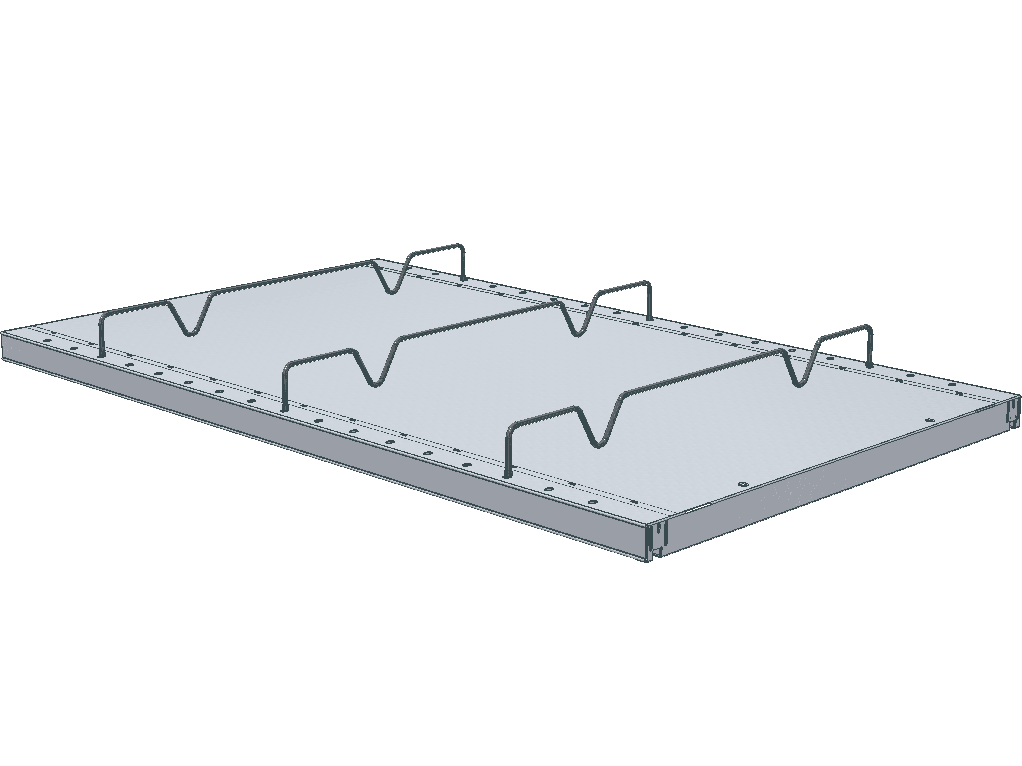 Shelf wire divider