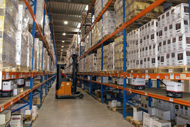 Conventional pallet racking at Partner Logistic