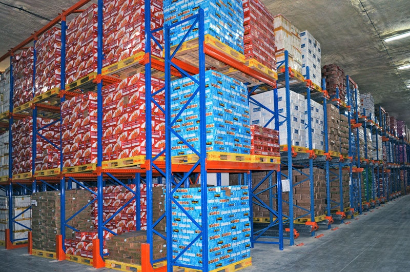 Modualr racking systems combined