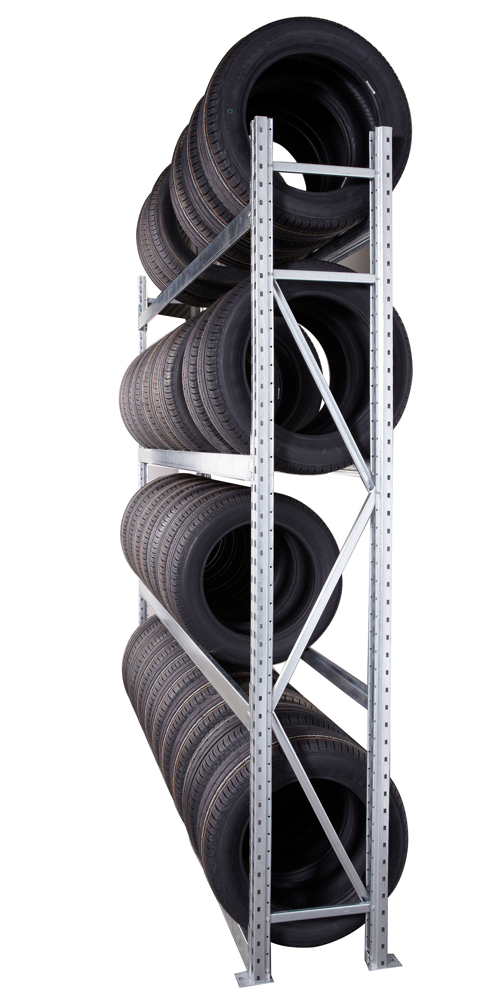 Estante de armazenamento de pneus
