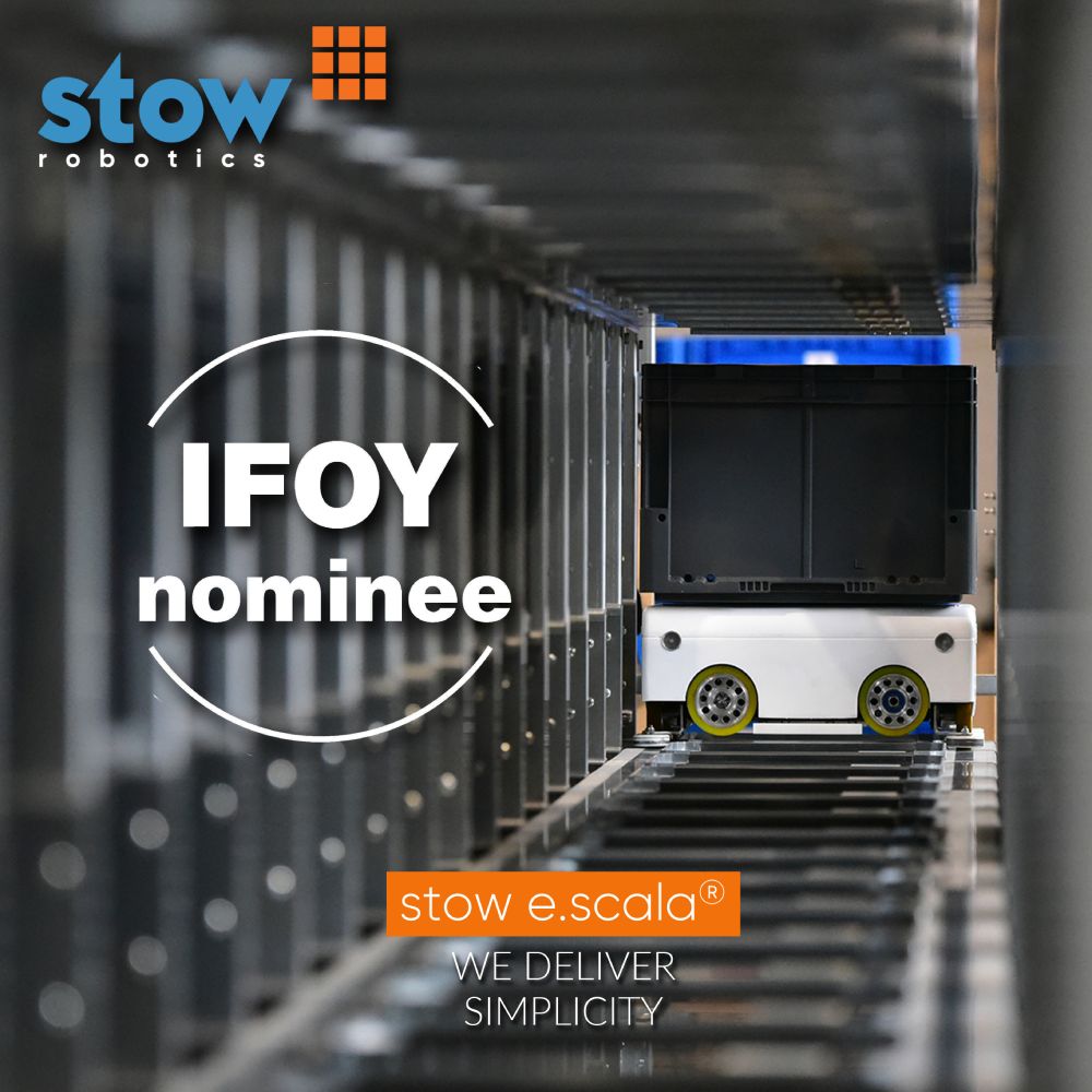 stow e.scala shuttle in installation with IFOY logo