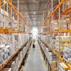 Pallet racking project by stow at Pharmaxim