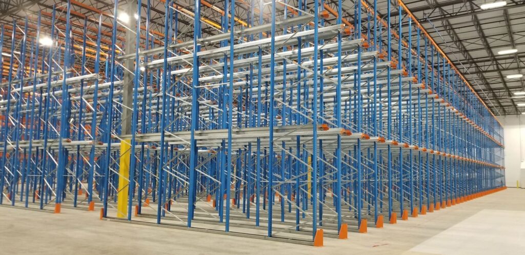 Ontex USA - drive-in pallet racking