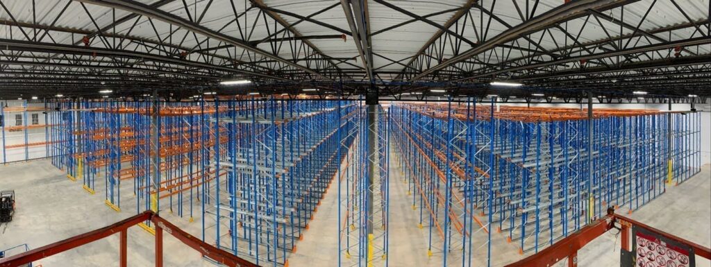 Ontex USA - drive-in pallet racking