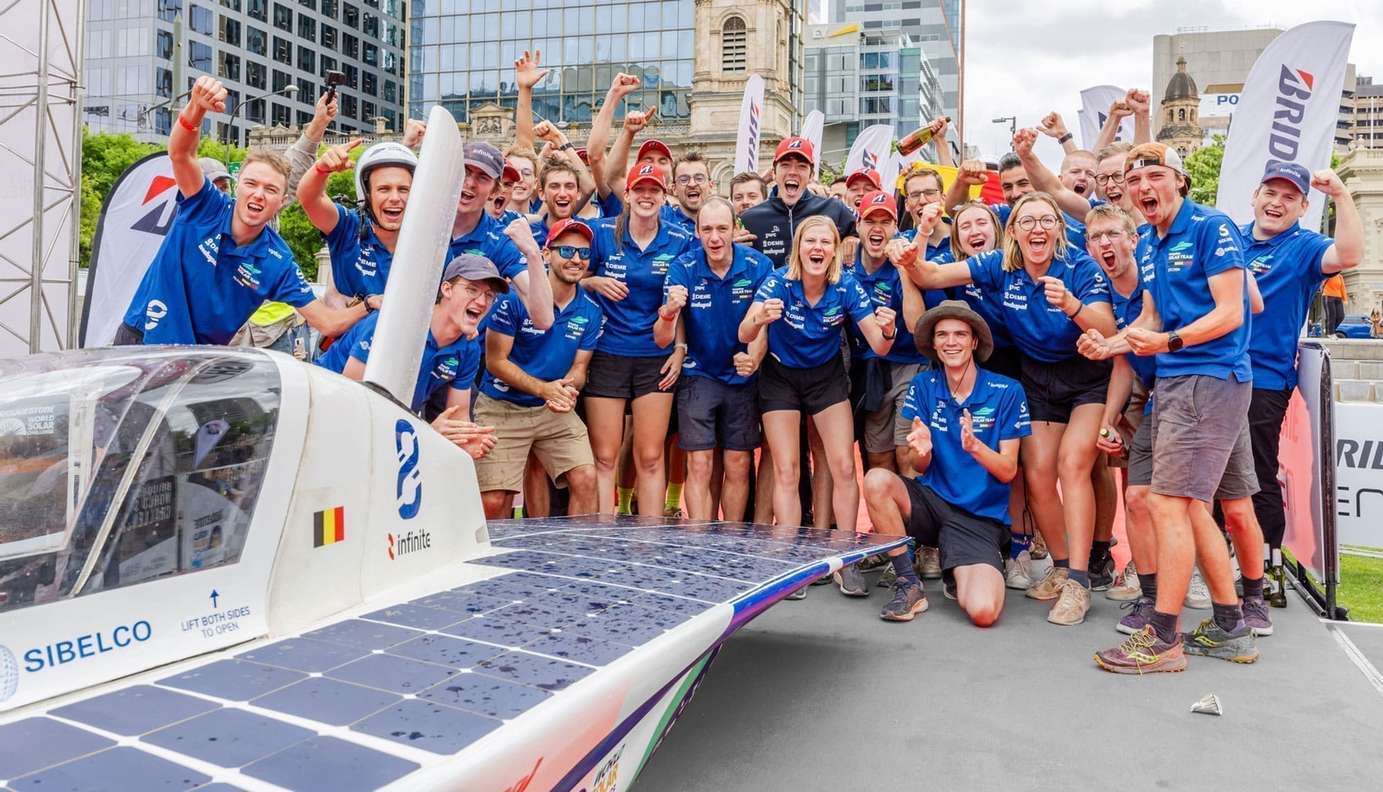 Proud partner of the Innoptus Solar Team stow Group