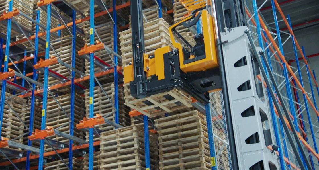 stow narrow aisle racking