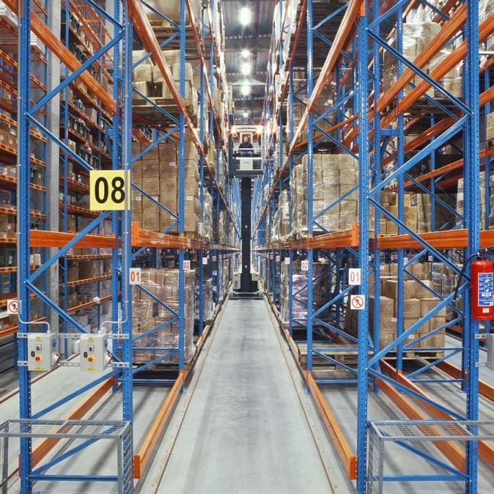 stow narrow aisle racking