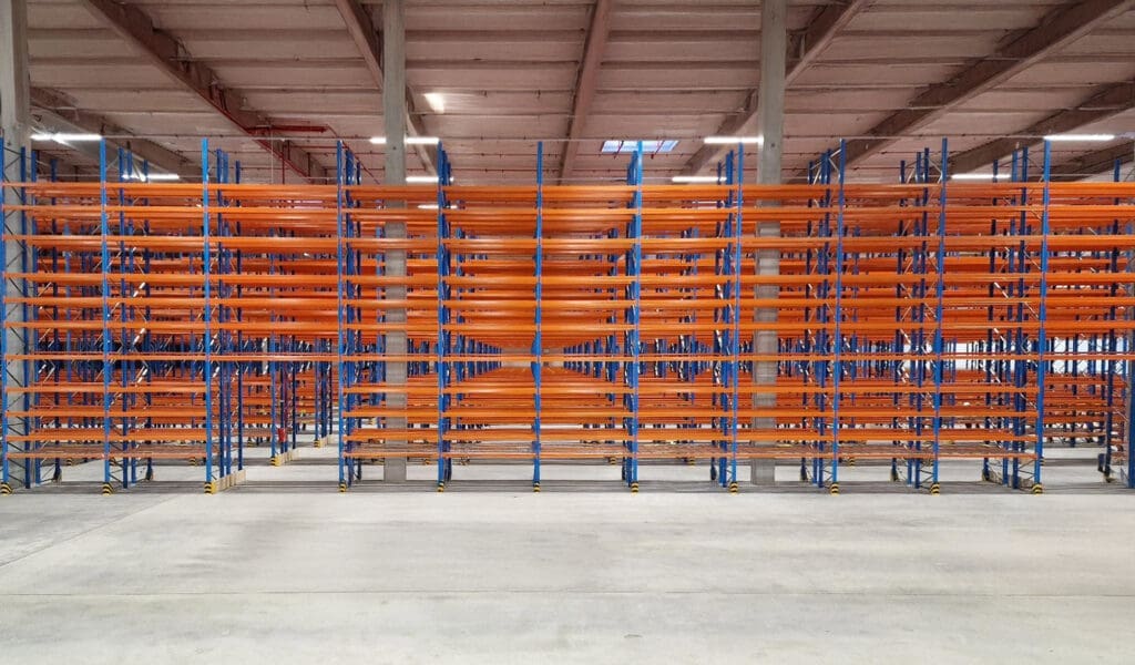 Pallet racking project at TVH facility Polen